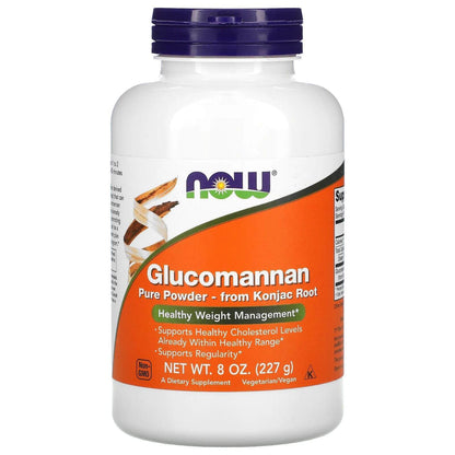 Glucomannan Pure Powder 8 Oz. Healthy Weight Management