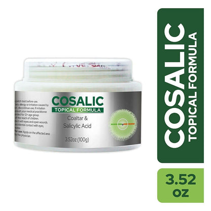 Coal Tar Salicylic Acid (Cosalic) [100Gm/3.52Oz] (Pack of 5).