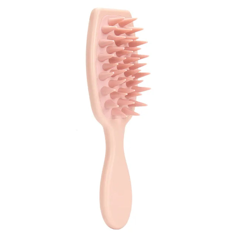 Silicone Shampoo Brush Scalp Massage 