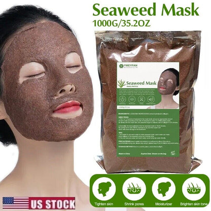 Pure Small Particle Seaweed Algae Collagen Facial Mask Hyrdating