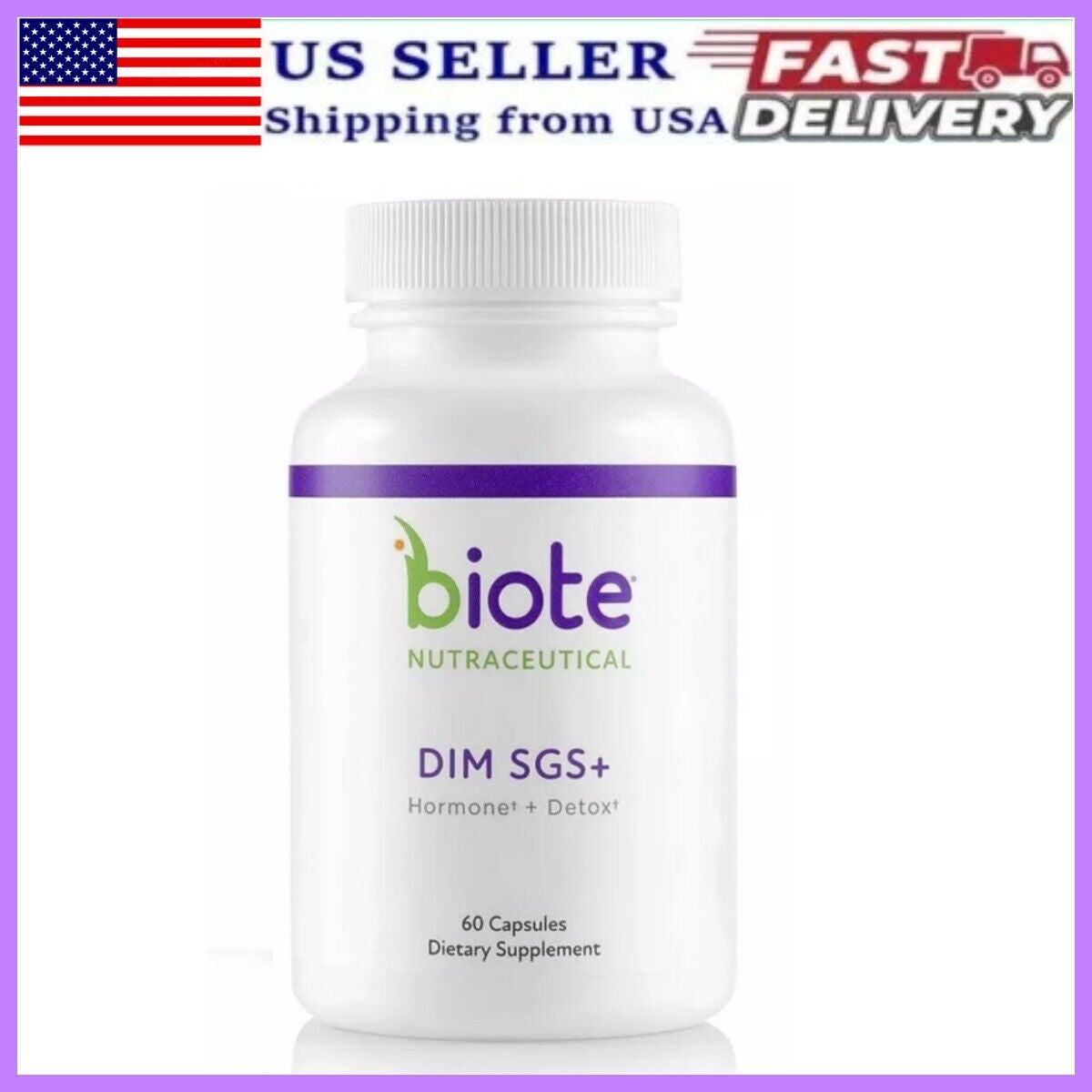 Biote Nutraceuticals - DIM SGS + - Hormone + Detox (60 Capsules) FREE SHIPPING!