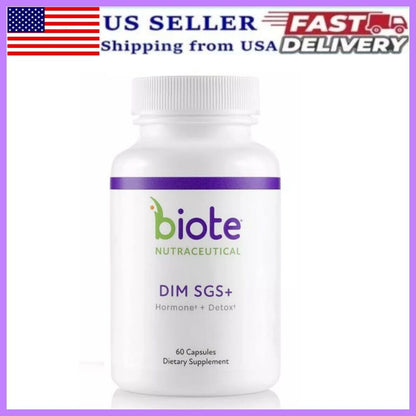 Biote Nutraceuticals - DIM SGS + - Hormone + Detox (60 Capsules) FREE SHIPPING!