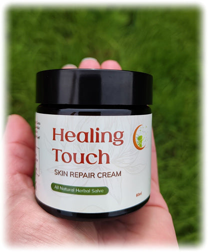 Healing Touch Skin Repair Cream - Eczema, Dry Skin, Baby Rash, Burns, Tattoo