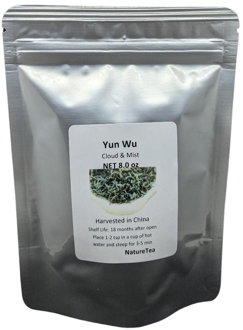 Yun Wu Green Tea - Cloud and Mist (雲霧) Green Tea - Loose Leaf from 100% Nature