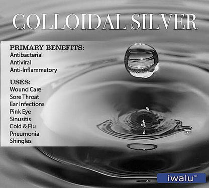 COLIDIAL SILVER SPRAY Improve Immunity PLATA COLOIDAL ORGANICA 4 OZ Made in USA