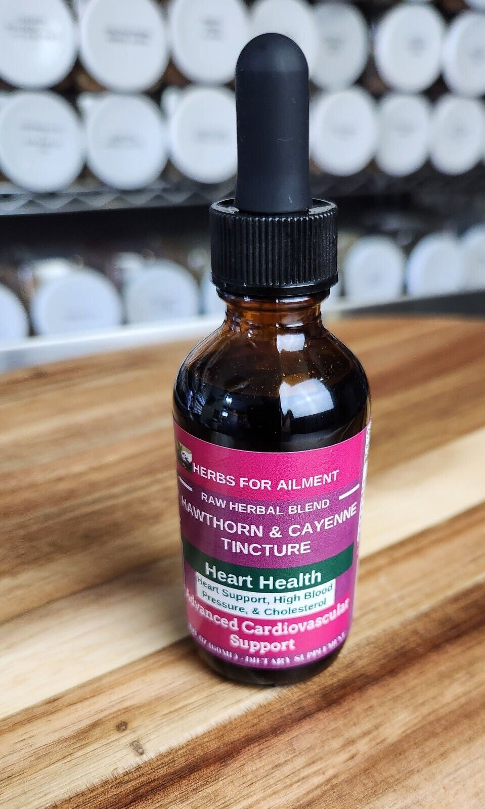 Hawthorn Berry Tincture 2 Oz. (60ML)