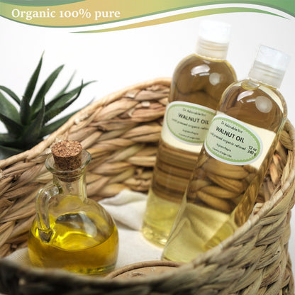 WALNUT OIL PURE OIL COLD PRESSED ORGANIC 