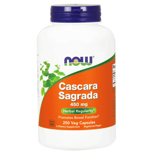 Cascara Sagrada 450Mg 250 Vegan Capsules