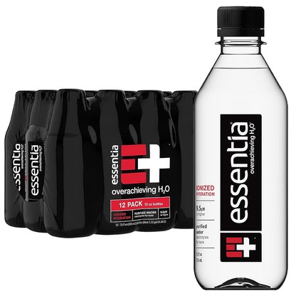 Essentia Water LLC; Ionized Alkaline Bottled Water; 99.9% Pure; 9.5 Ph or Higher