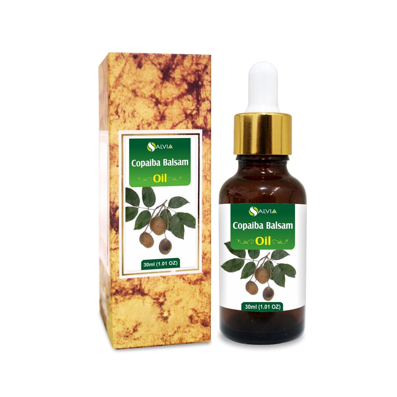 Copaiba Balsam (Copaifera Officina) 100% Pure & Natural Carrier Oil -[10Ml-25 L]