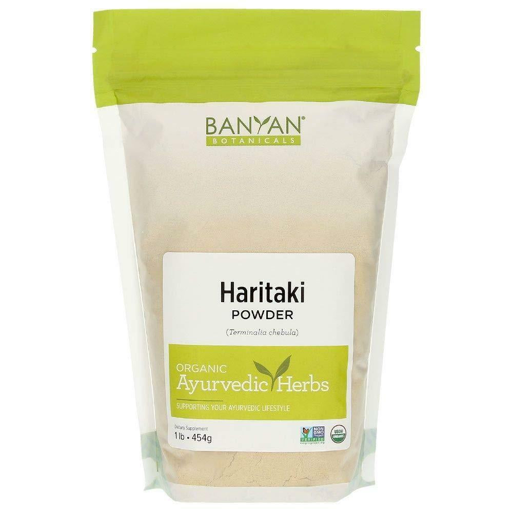 Banyan Botanicals Haritaki Powder - Certified Organic, 1 Pound - 1