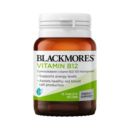 Blackmores B12 100MCG 75 Tablets