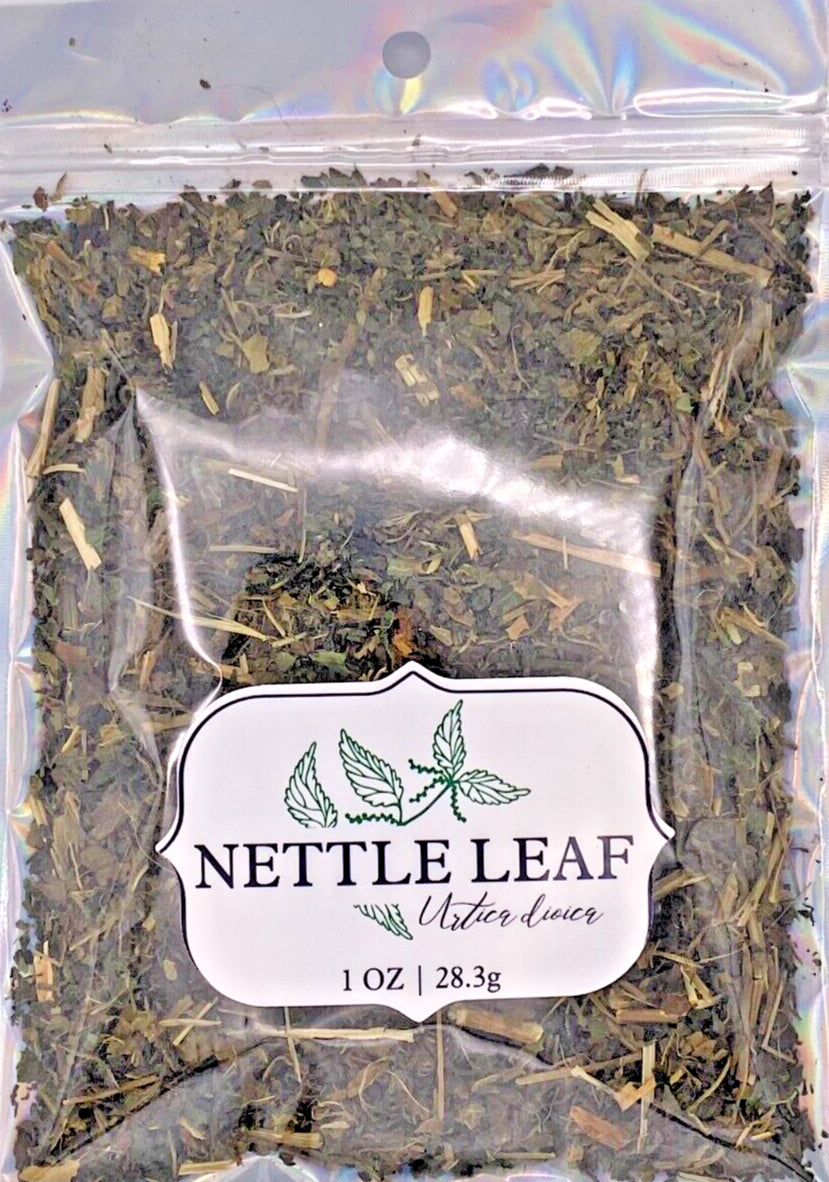 Nettle Leaf Cut & Sifted Certified Organic  Herb Natural 28.3G 1 OZ