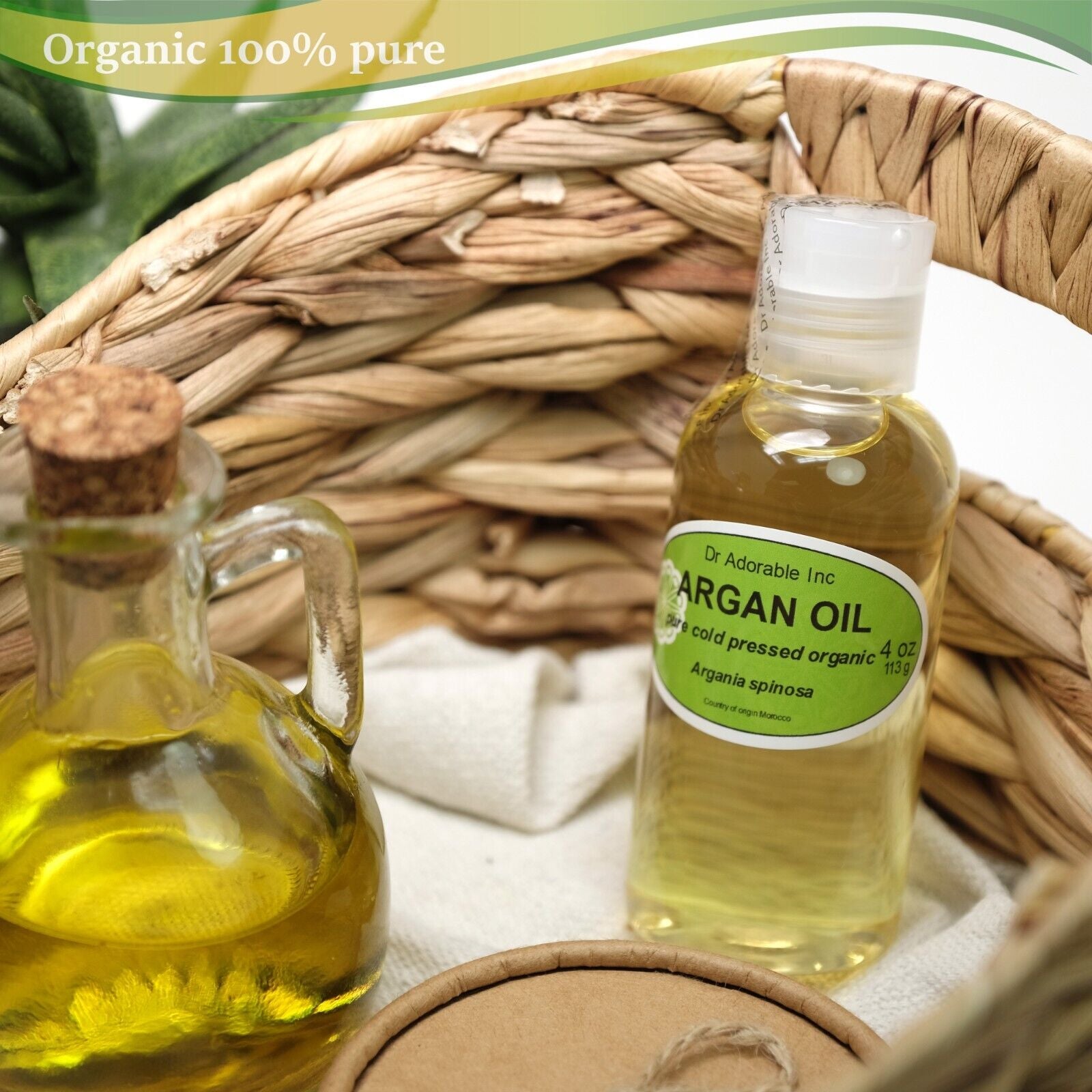 Moroccan Argan Oil 100% Pure Organic  Many Sizes to Choose From