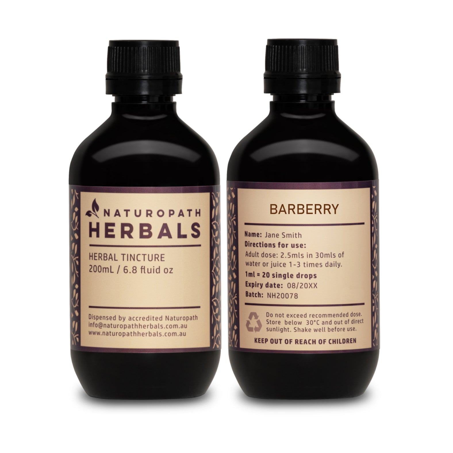 BARBERRY Tincture Extract Herbal Liquid ⭐⭐⭐⭐⭐ ~ Naturopath Herbals