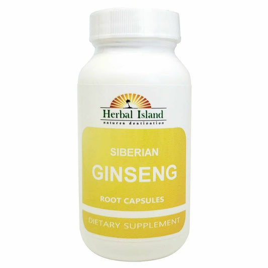 Ginseng - Siberian - Eleuthero Root Powder Capsules 500Mg Each ( Free Shipping)