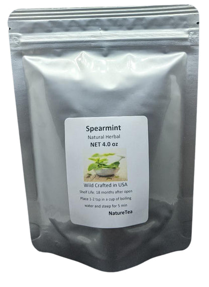 Spearmint Tea - Dried Mentha Spicata Loose Leaf Harvested from USA