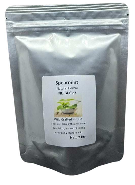 Spearmint Tea - Dried Mentha Spicata Loose Leaf Harvested from USA