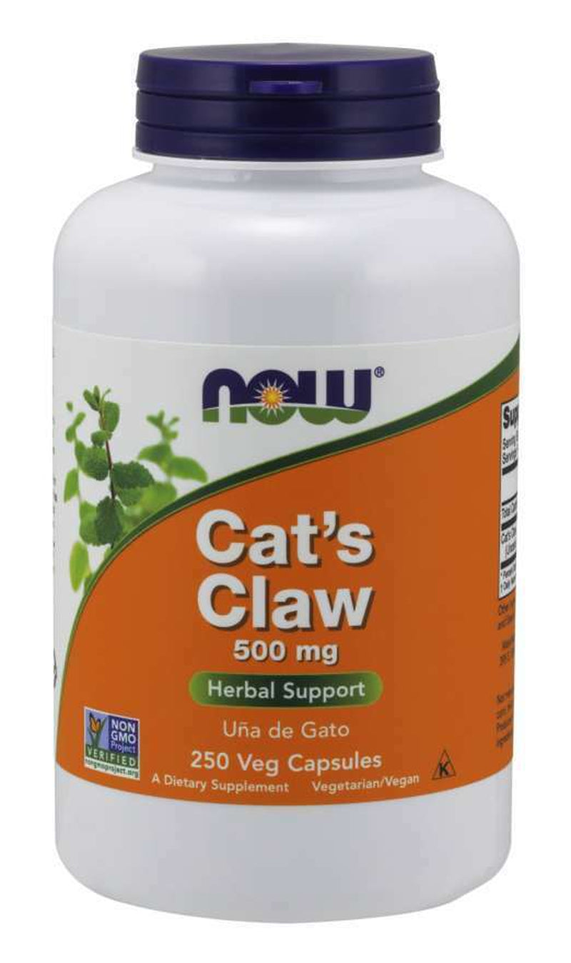 Cat'S Claw 500Mg (Uña De Gato) 250 Veg Capsules