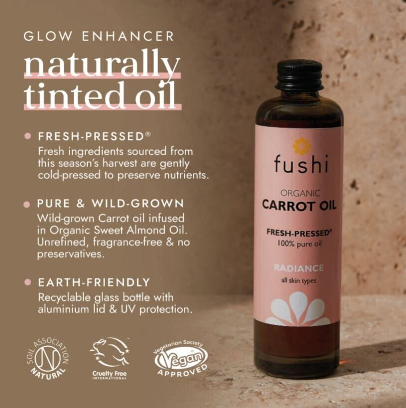 Fushi Organic Wild Grown Carrot Oil - 100Ml