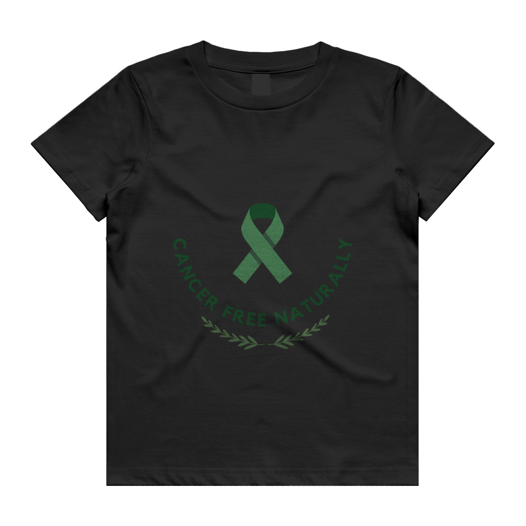 Cancer Free Naturally Kids/Youth Tee 100% cotton