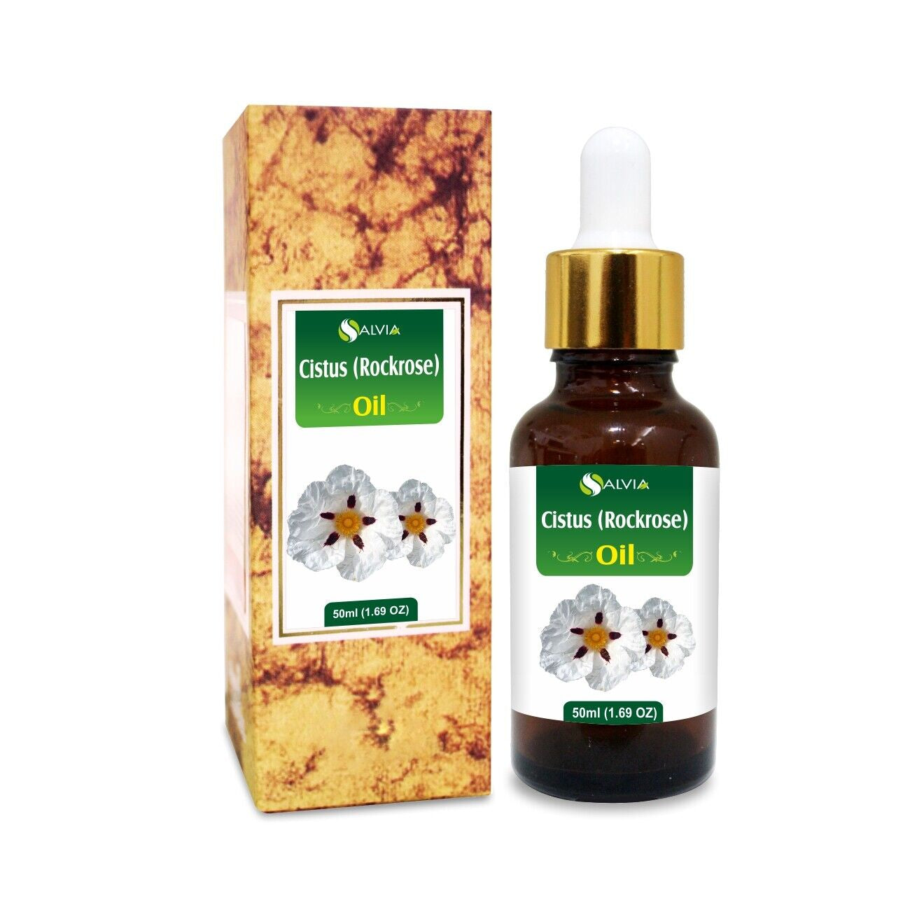 Cistus (Rockrose Cistus) 100% Pure & Natural Essential Oil - [10Ml-5000Ml].