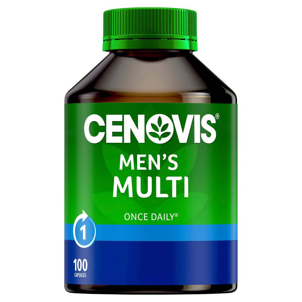 Cenovis Men'S Multi - Once-Daily Multivitamin - 100 Capsules