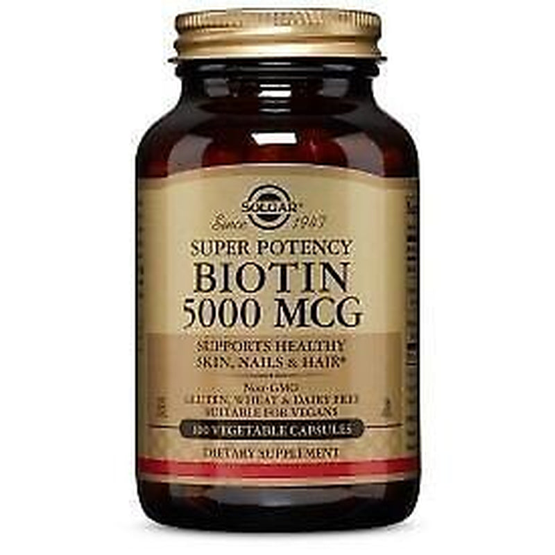 Solgar Biotin 5000 Mcg 100 Vegcap