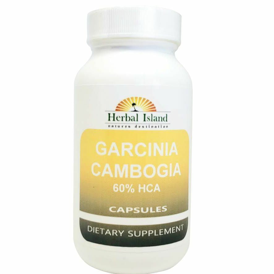 Garcinia Cambogia Extract Powder Capsules 500 Mg Each - 60% HCA