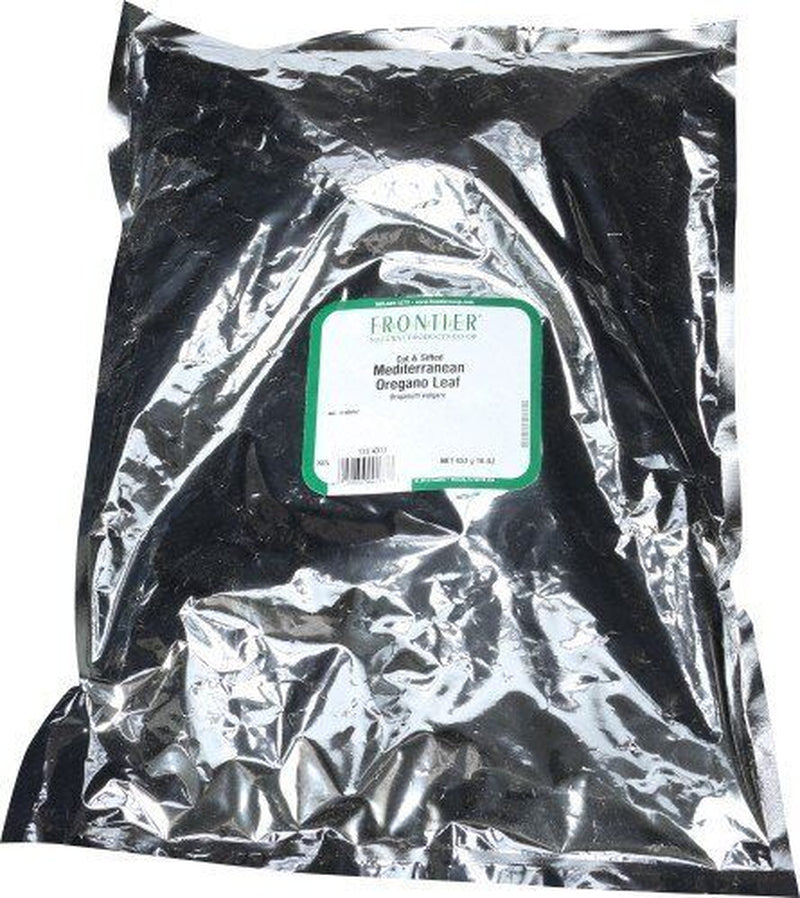 Frontier Natural Products Mediterranean Oregano Leaf Cut & Sifted 1 Lb Bag