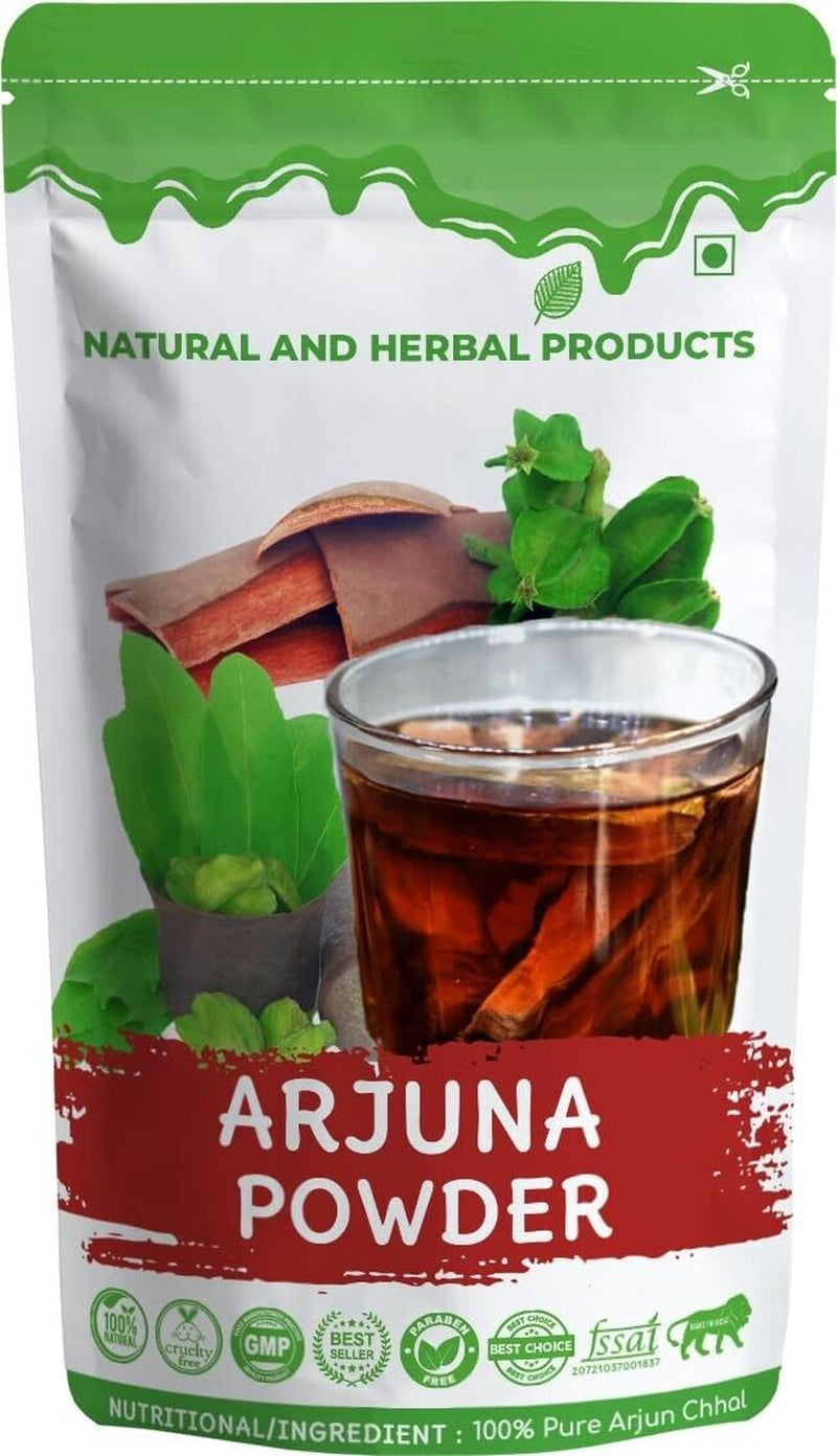 Organic & Natural Arjun Chaal Powder Terminalia Arjuna for Hair Growth