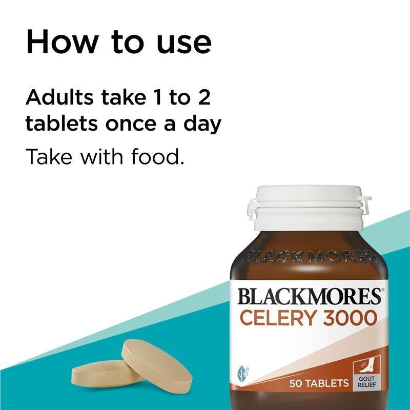 Blackmores Celery 3000 50 Tablets