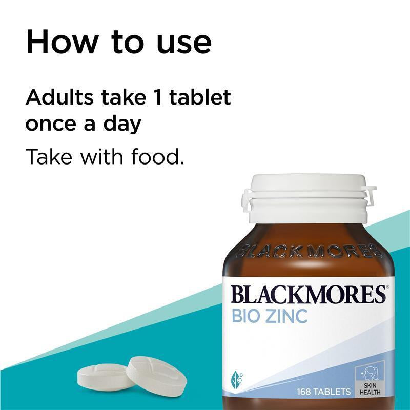 Blackmores Bio Zinc 168 Tablets