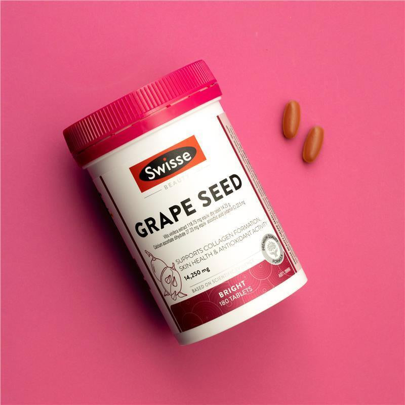 Swisse Grape Seed 14,250Mg 180 Tablets