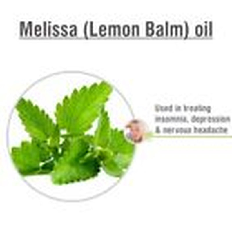 Melissa (Melissa Officinalis) 100% Pure & Natural Essential Oil - [10Ml - 25 L].