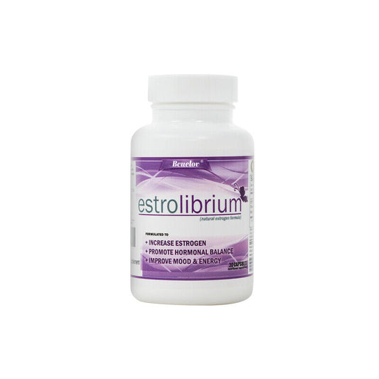 ESTROLIBRIUM for Women Increase Estrogen, Hormone, Energy 120 Capsules