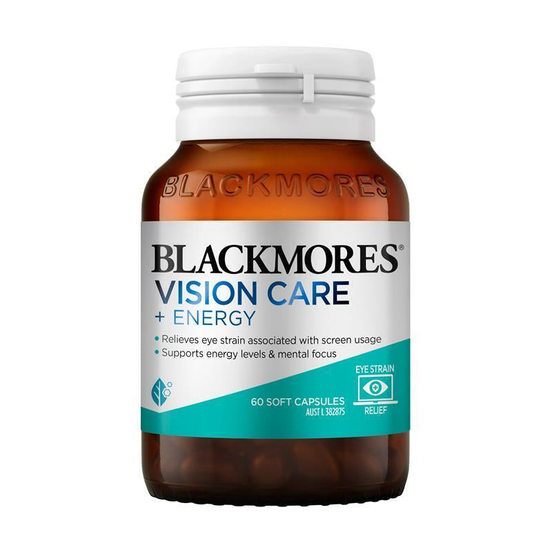 Blackmores Vision Care + Energy 60 Capsules