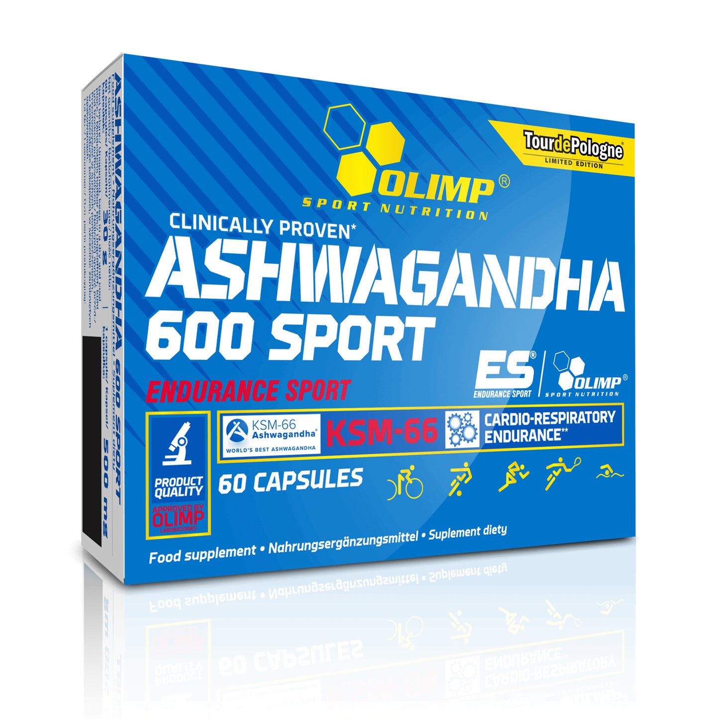 OLIMP Ashwagandha 600 Sport Edition (KSM-66) 60 Capsules