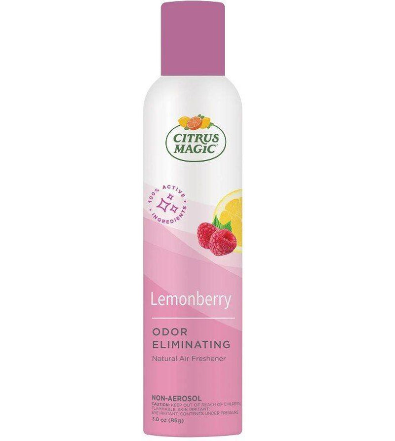 Citrus Magic Citrus Magic Odor Eliminating Air Freshener Lemonberry 3.0 Oz Spray