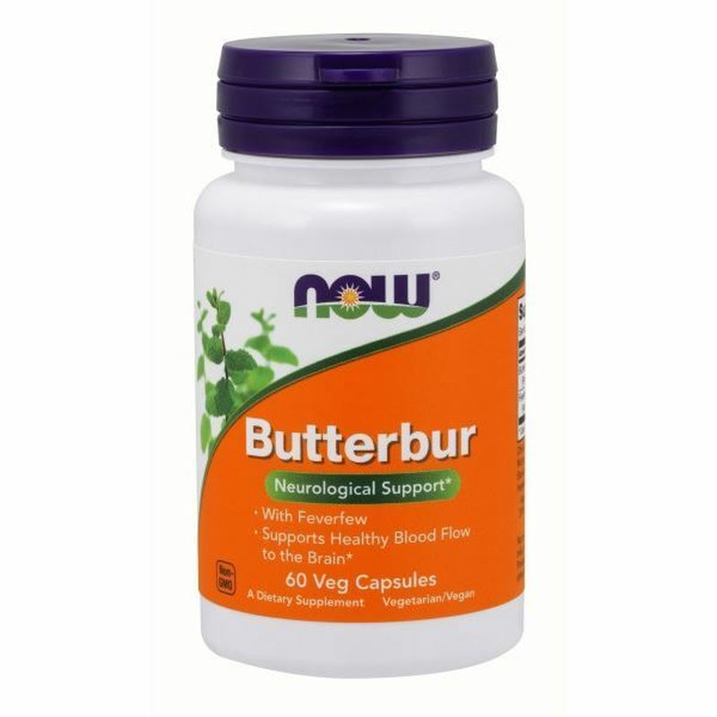 Butterbur 75 Mg 60 Veg Caps by Now Foods