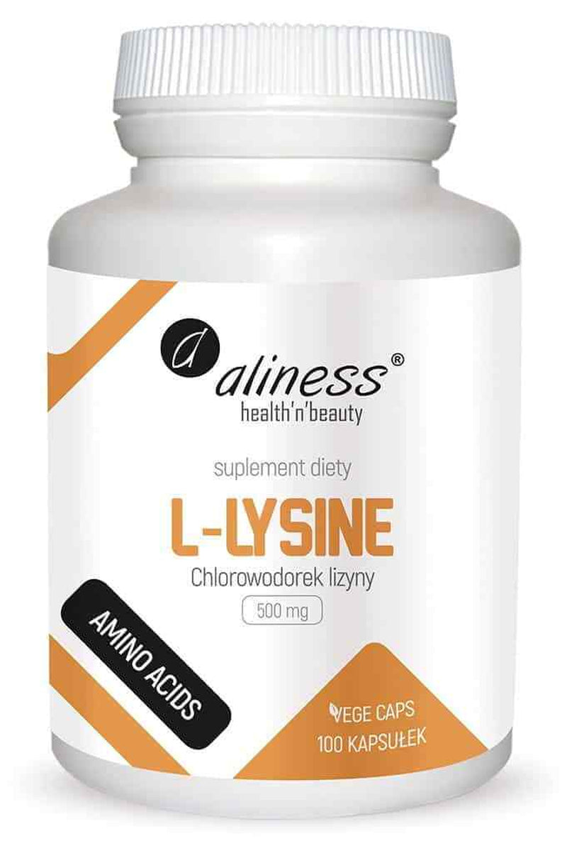 ALINESS L-Lysine (Lysine Hydrochloride) 500Mg 100 Vcaps