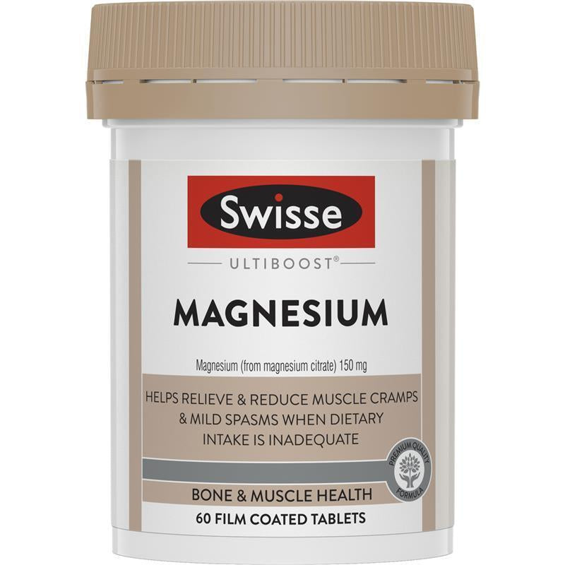 Swisse Ultiboost Magnesium 60 Tablets