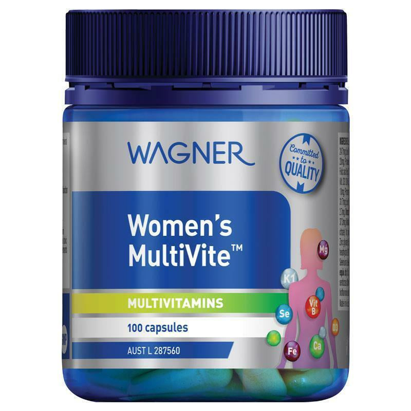 NEW Wagner Womens Multivite 100 Capsules Women'S Multi Vite