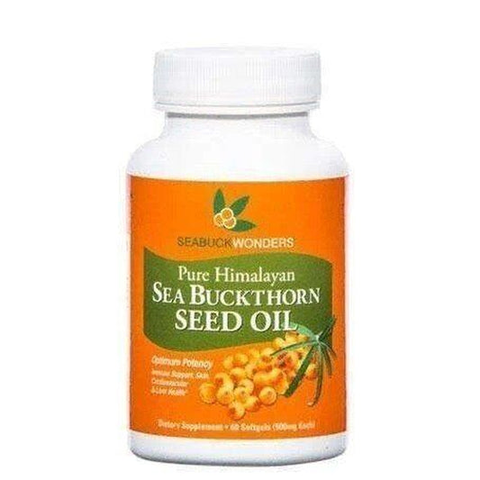 Seabuck Wonders Sea Buckthorn Seed Oil 60 Softgel