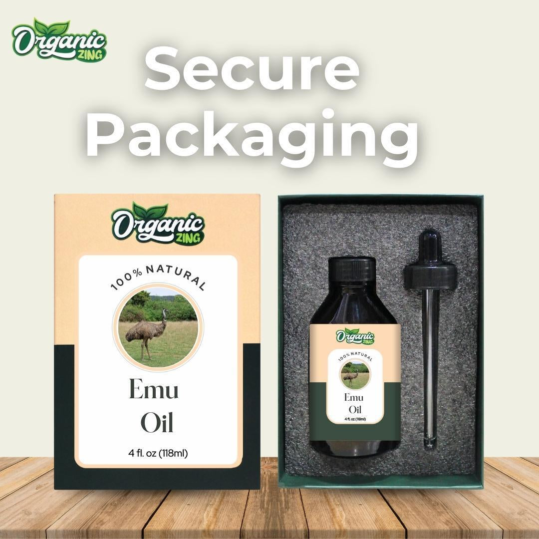 Organic Emu 100% Pure & Natural Carrier Oil - {118Ml/3.99 Fl Oz}