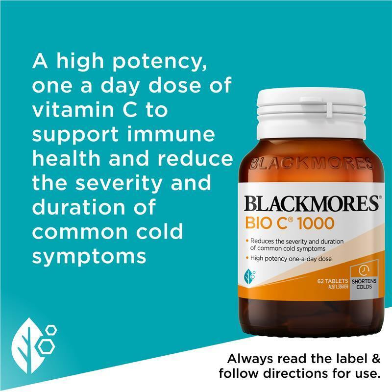 Blackmores Bio C 1000Mg 62 Tablets