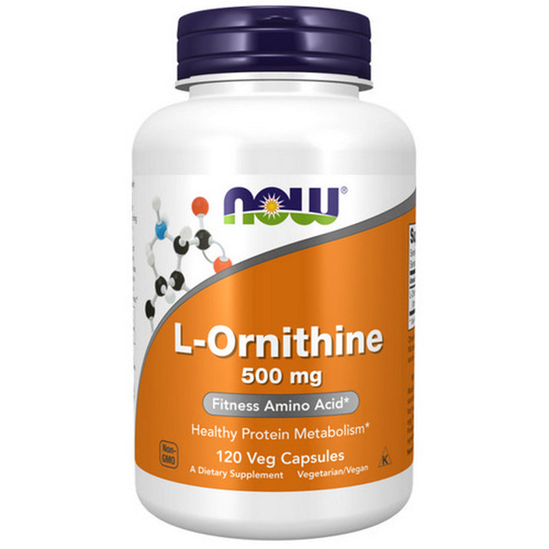 L-Ornithine 500 Mg 120 Caps by Now Foods