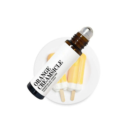 Natural Perfume Organic Roll-On (Orange Creamsicle) Aromatherapy Essential Oils 