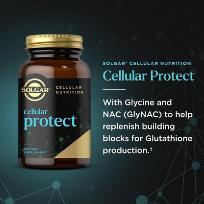 SOLGAR Cellular Nutrition Cellular Protect—300Mg Each of Amino Acids Glycine & N