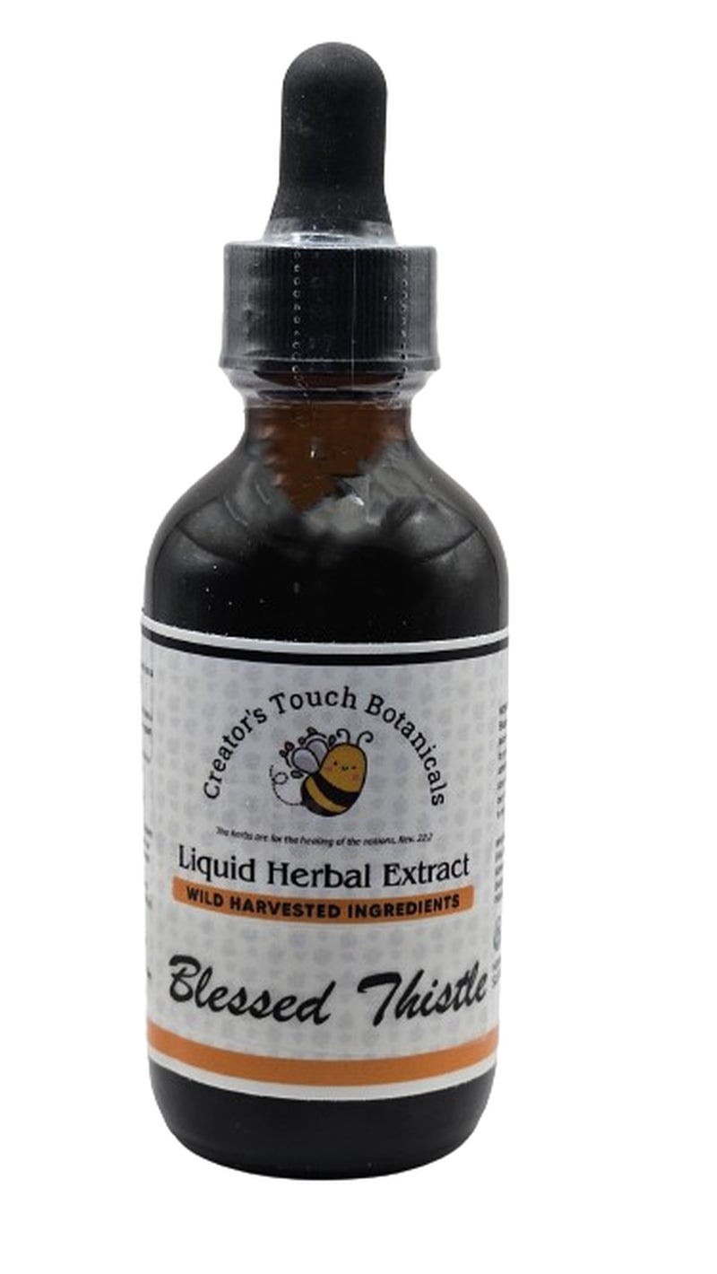 Blessed Thistle Tincture Organic, 2Oz, Digestive, Liver Health, Immune Support